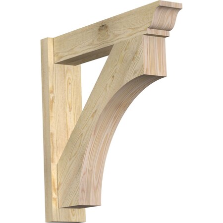 Ekena Millwork Westlake Rough Sawn Traditional Outlooker, Douglas Fir, 6"W x 28"D x 28"H OUT06X28X28WTL01RDF